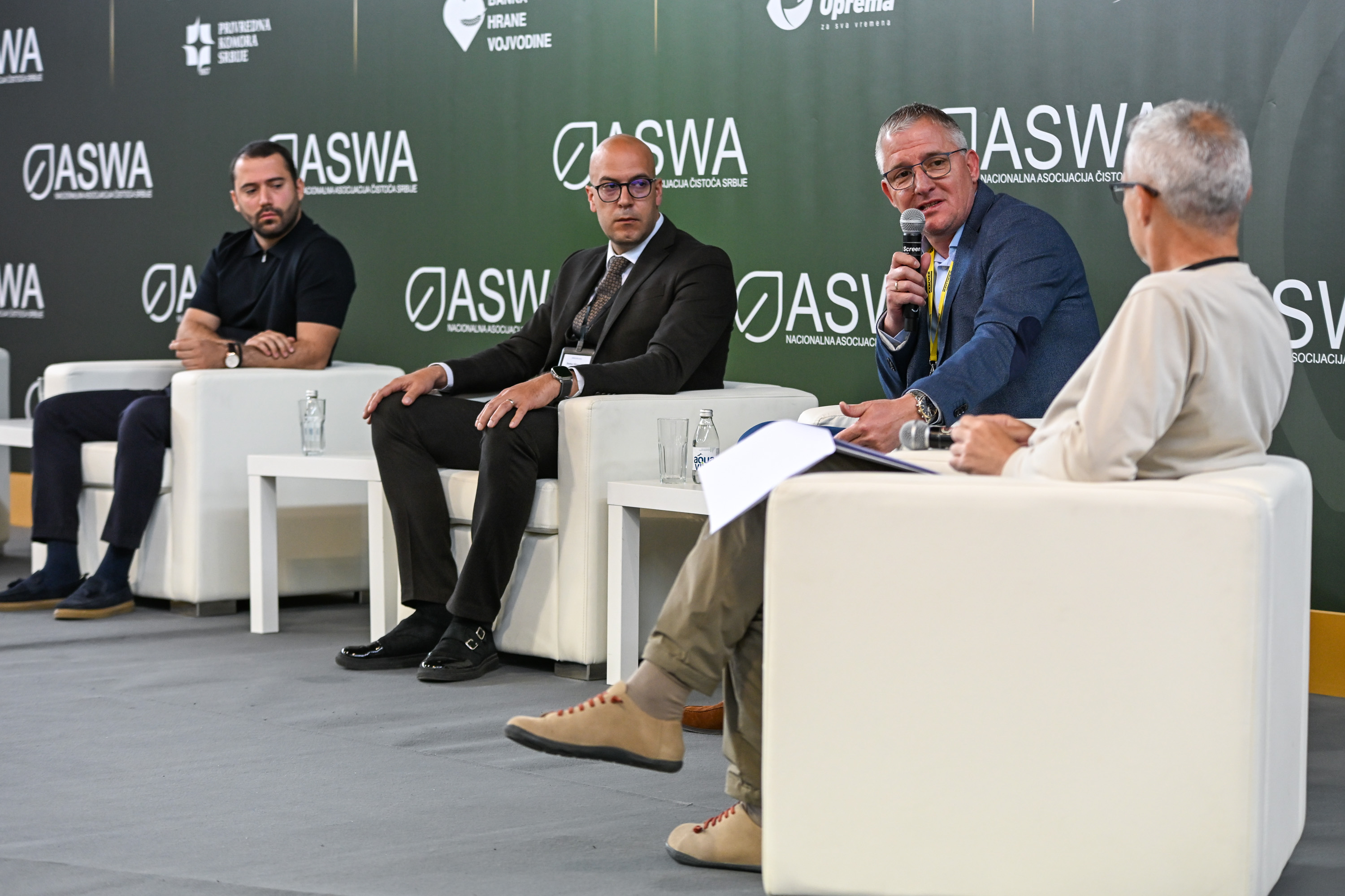Panel discussion with ASWA network representatives