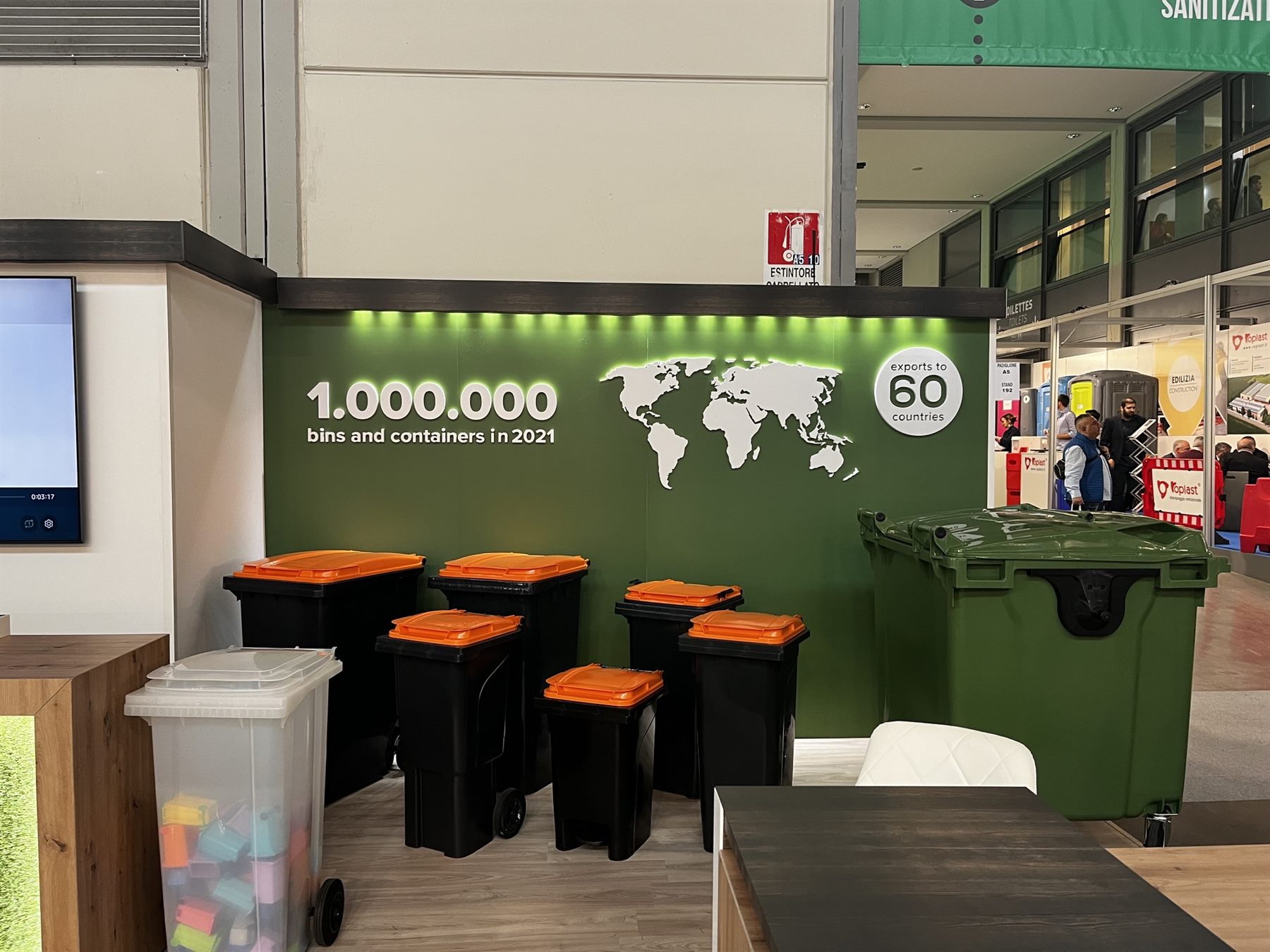 Kontejneri i komunalna oprema na sajmu Ecomondo