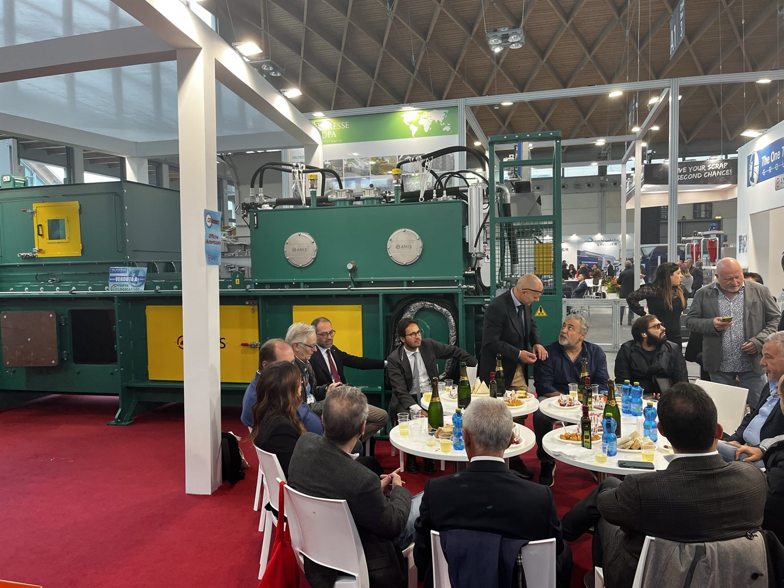 Sastanci na Ecomondo sajmu