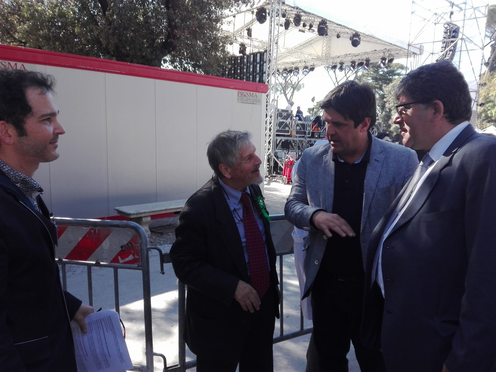 ASWA delegation at an official event in Rome
